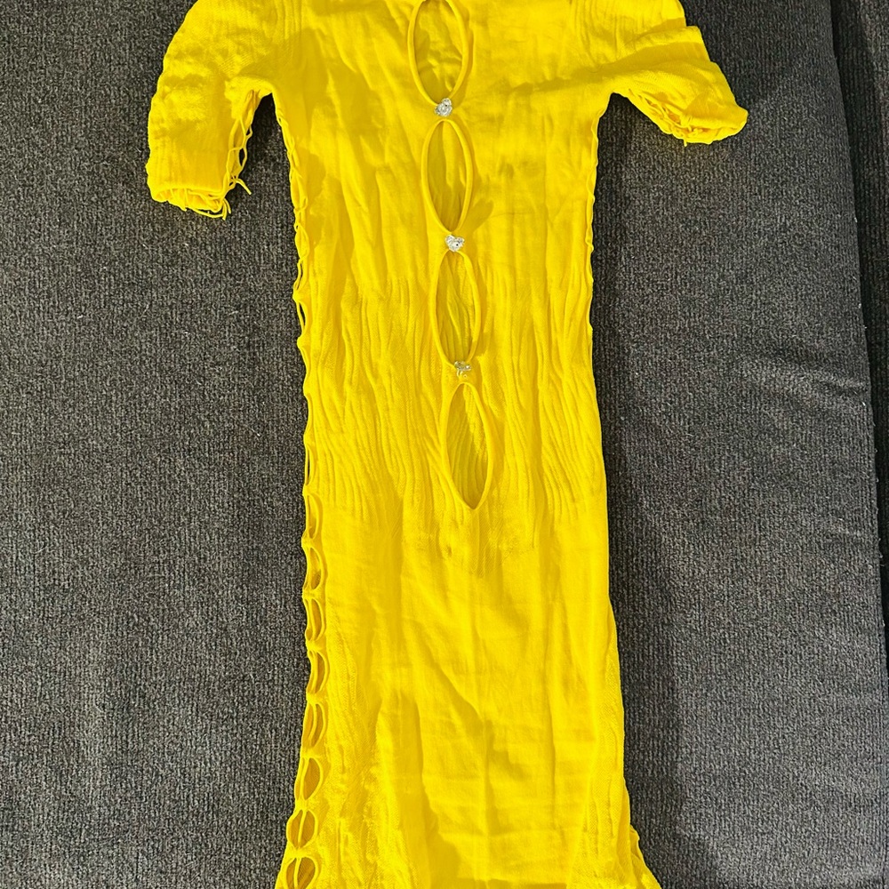 POSTER GIRL Sunshine Yellow Dress